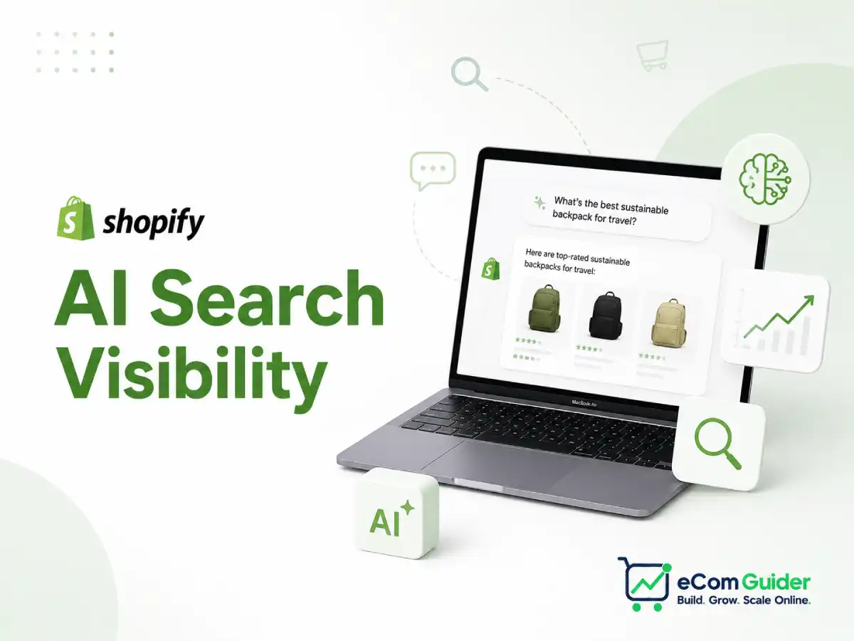 how to improve Shopify AI search visibility