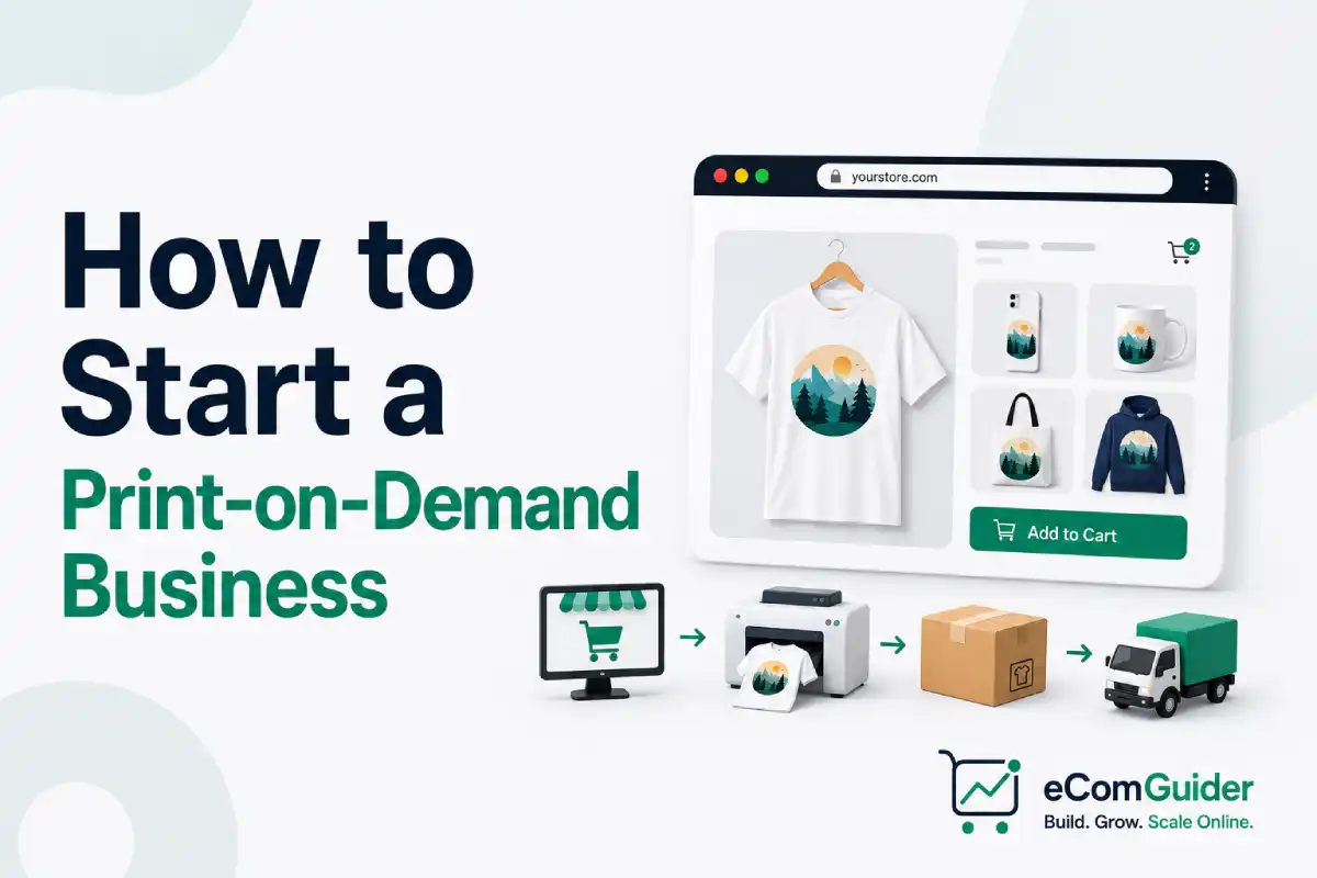 How to Start a Print-on-Demand Business