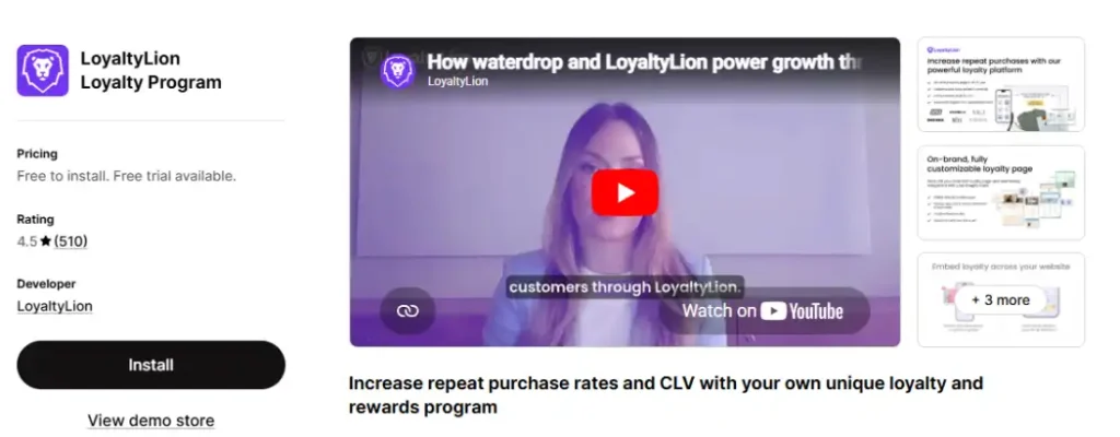 LoyaltyLion Shopify App