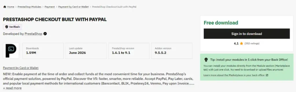 PrestaShop Checkout PrestaShop Addon