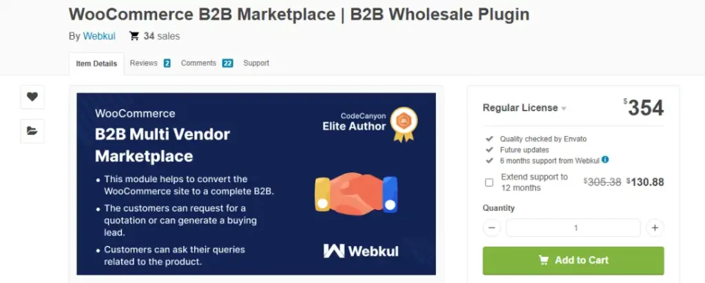 b2b marketplace plugin for WooCommerce CodeCanyon