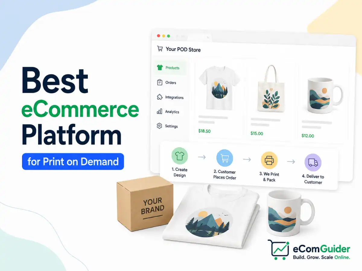 best ecommerce platform for print on demand