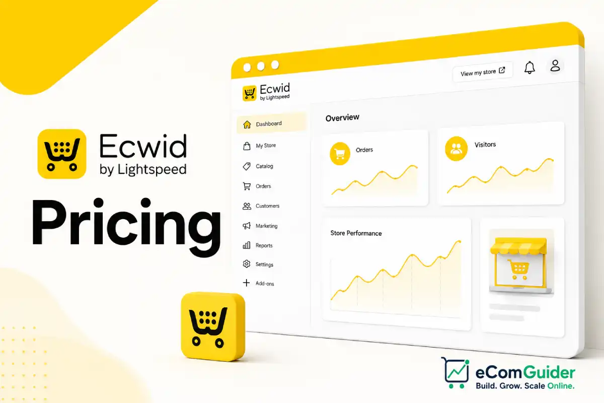 Ecwid pricing plans and features