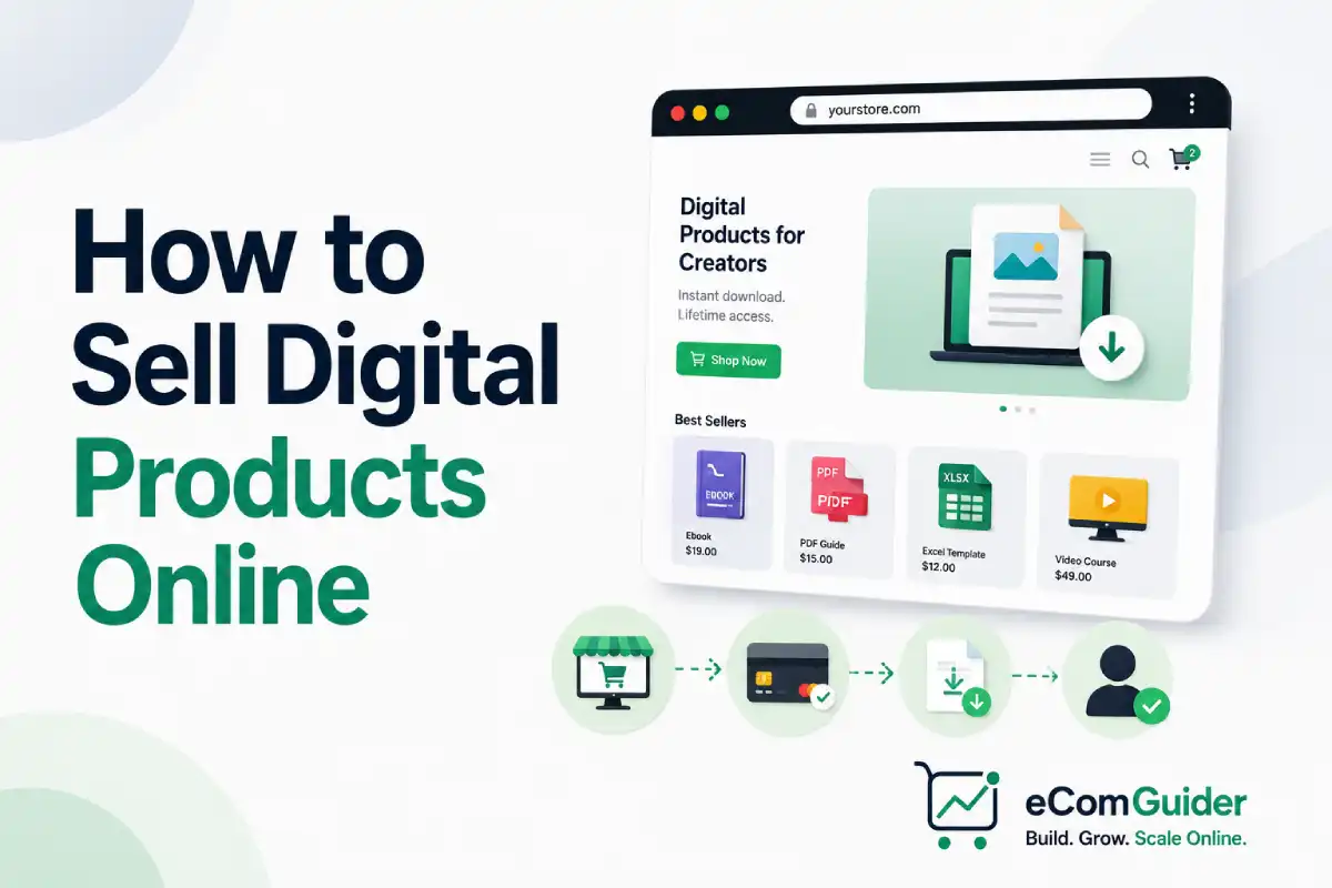 How to Sell Digital Products Online