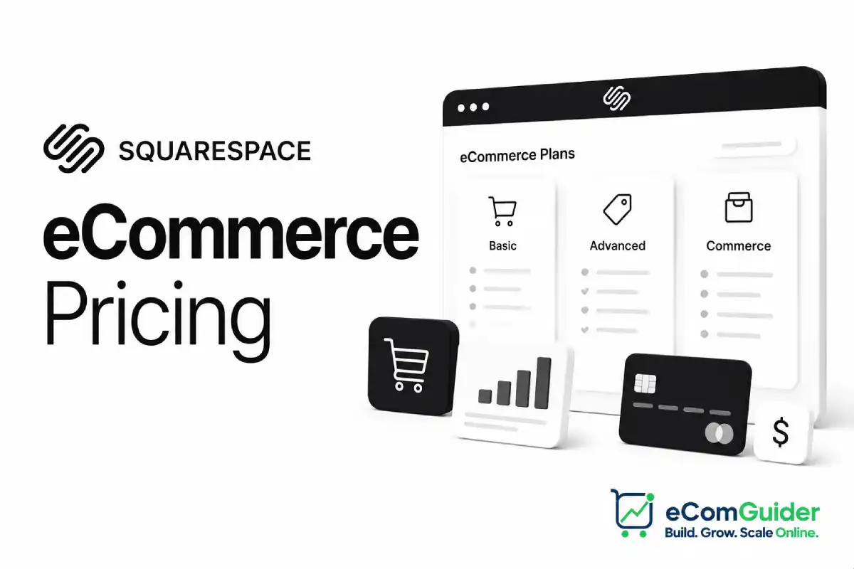 Squarespace eCommerce pricing plans comparison dashboard