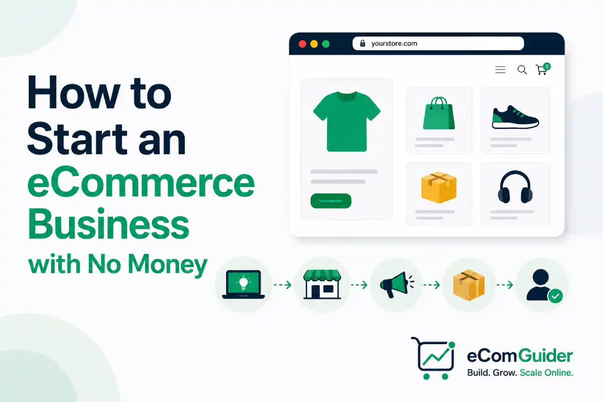 How to Start an eCommerce Business with No Money