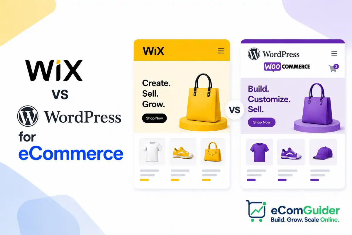 wix vs wordpress for ecommerce comparison