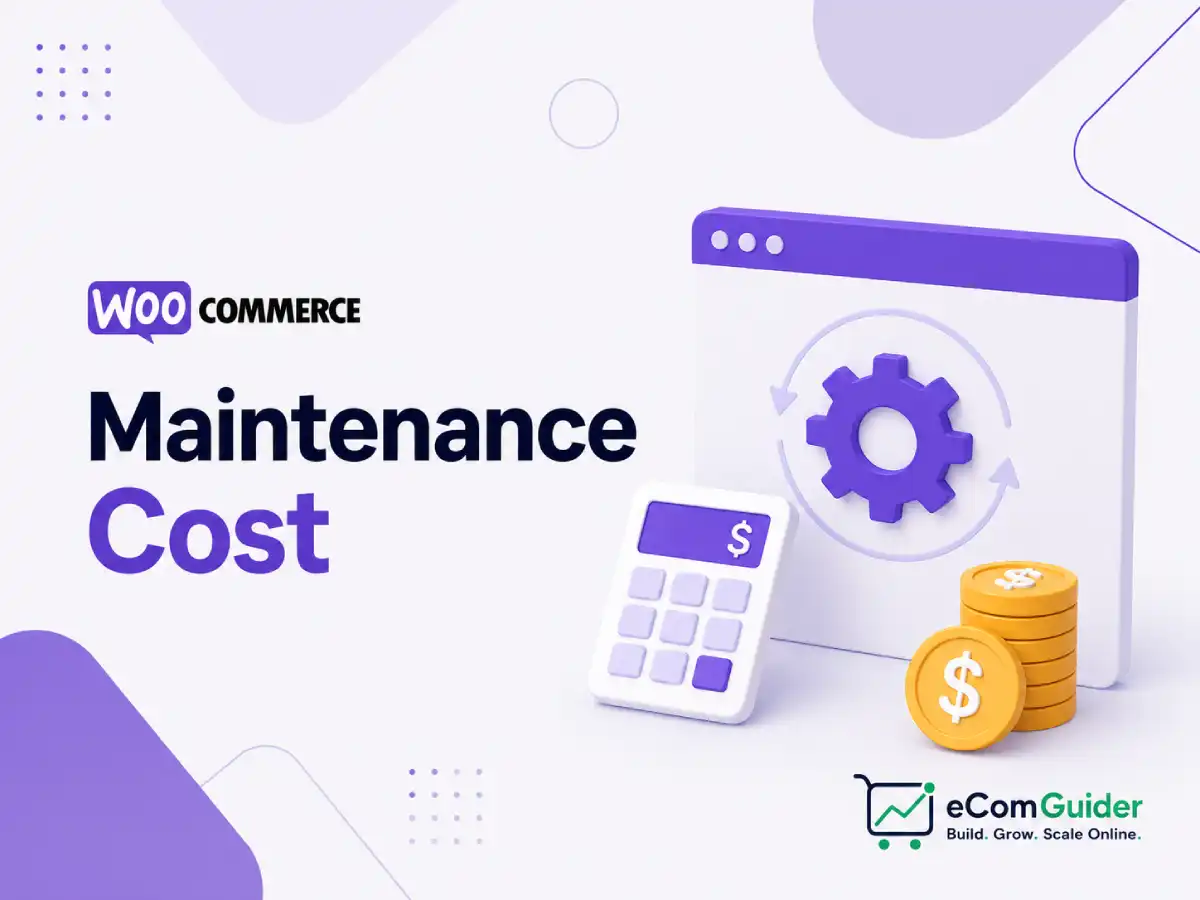 WooCommerce maintenance cost breakdown including hosting plugins security and updates