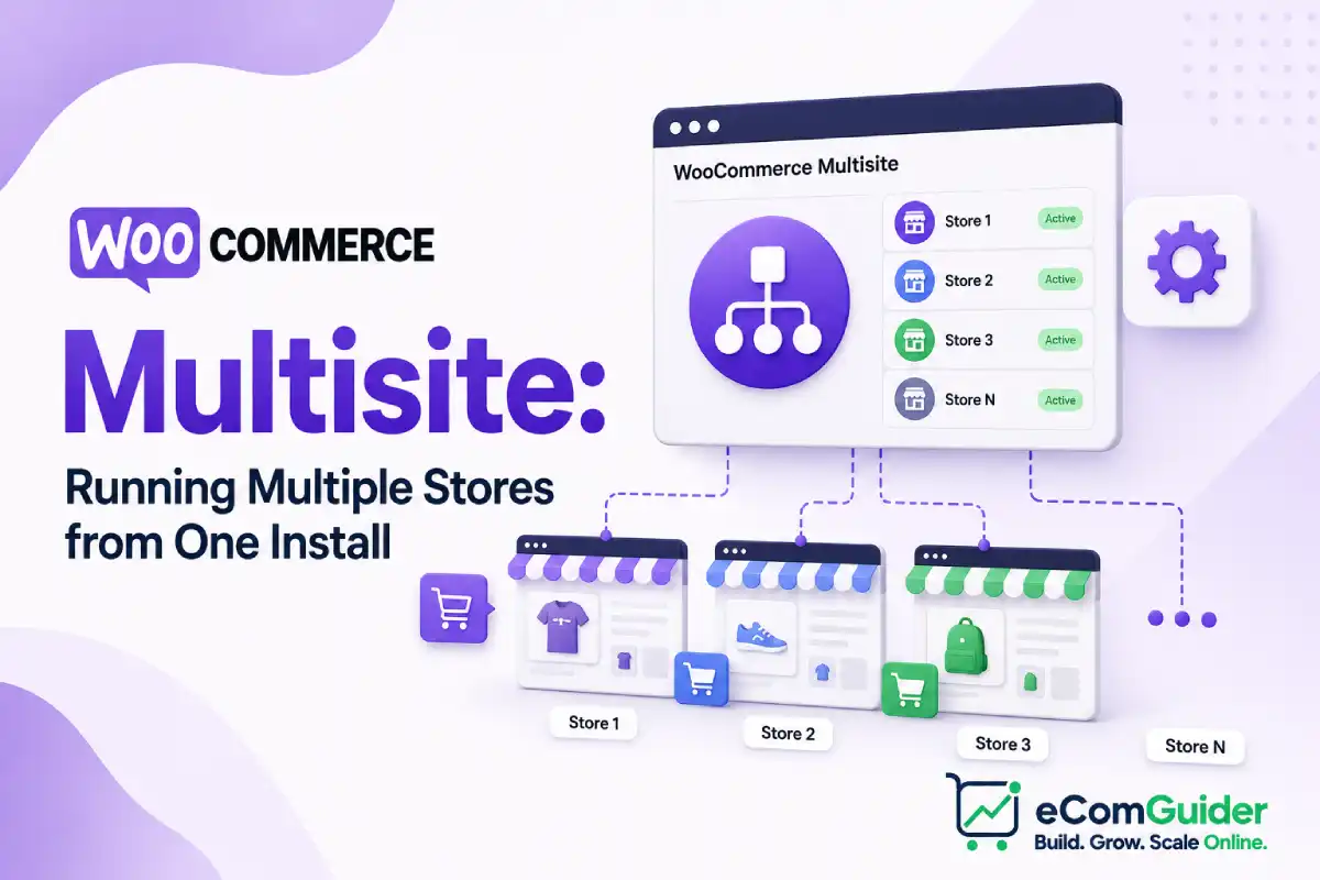 woocommerce multisite running multiple stores from one install